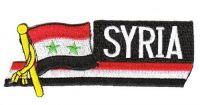 Fahnen Sidekick Aufnäher Syrien