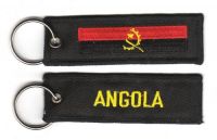 Fahnen Schlüsselanhänger Angola