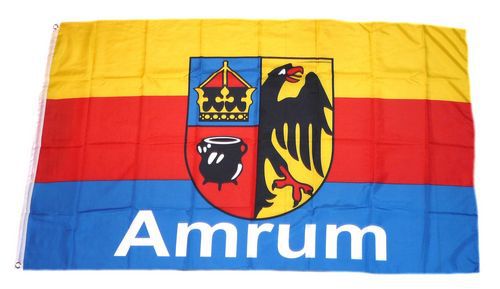 Fahne Insel Borkum Hissflagge 90 x 150 cm Flagge 