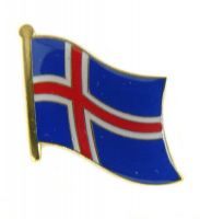 Flaggen Pin Fahne Island Pins NEU Anstecknadel Flagge
