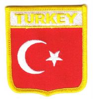 Wappen Aufnäher Fahne Türkei
