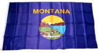 Fahne / Flagge USA - Montana 90 x 150 cm