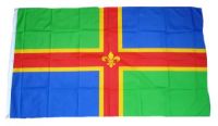Fahne / Flagge England - Lincolnshire 90 x 150 cm