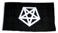 Fahne / Flagge Pentagramm 90 x 150 cm
