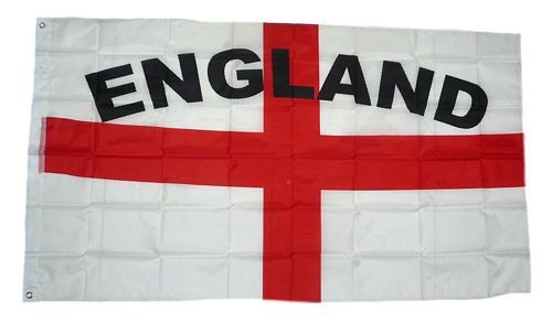 Fahne / Flagge England Schrift NEU 90 x 150 cm