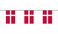 Flaggenkette Dänemark 6 m