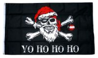 Fahne / Flagge Pirat - Weihnachten Yo Ho 90 x 150 cm