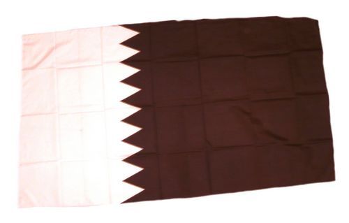 Fahne / Flagge Katar 30 x 45 cm
