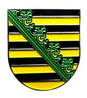 Pin Sachsen Wappen Anstecker NEU Anstecknadel
