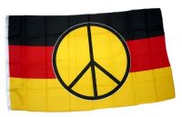 Fahne / Flagge Deutschland Peace 90 x 150 cm