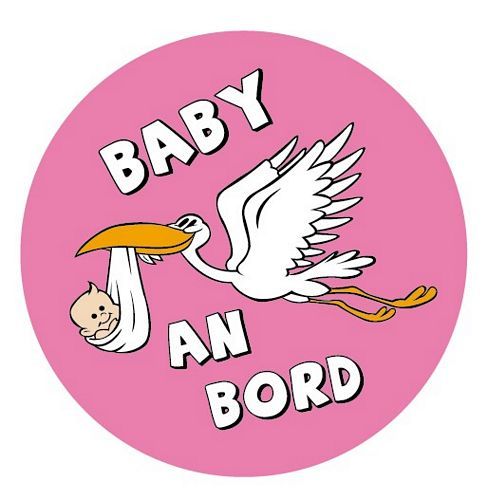 Baby an Bord Aufkleber Sticker