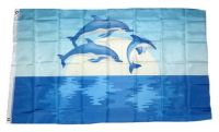 Flagge / Fahne Delfine 90 x 150 cm