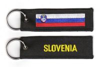 Fahnen Schlüsselanhänger Slowenien
