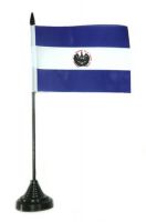 Fahne / Tischflagge El Salvador NEU 11 x 16 cm Fahnen