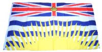Flagge / Fahne Kanada - British Columbia Hissflagge 90 x 150 cm