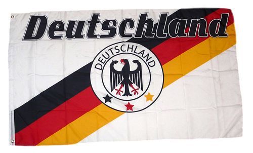 Fahne / Flagge Deutschland Fußball 8 90 x 150 cm