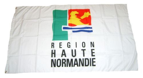 Haute Normandie Hissflagge 90 x 150 cm Flagge Fahne Frankreich 