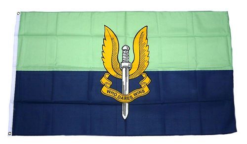 Fahne / Flagge Großbritannien Special Air Service blue 90 x 150 cm