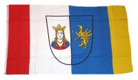 Flagge / Fahne Ribnitz Damgarten Hissflagge 90 x 150 cm