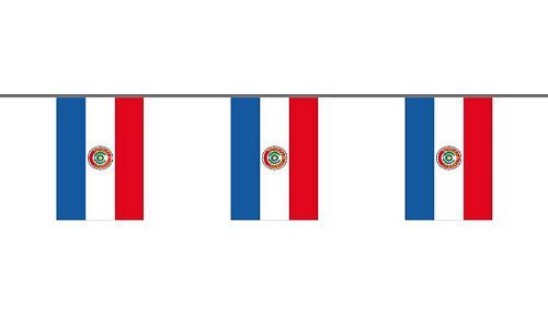 Flaggenkette Paraguay 6 m