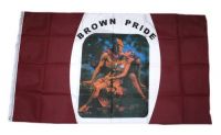 Fahne / Flagge Brown Pride 90 x 150 cm