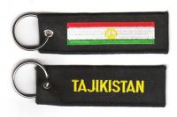 Fahnen Schlüsselanhänger Tadschikistan