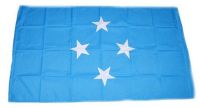 Fahne / Flagge Mikronesien 30 x 45 cm
