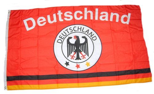 Fahne / Flagge Deutschland Fußball 1 90 x 150 cm