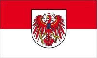 Fahne / Flagge Brandenburg Adler alt 90 x 150 cm