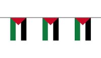 Flaggenkette Palästina 6 m