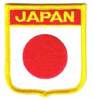 Wappen Aufnäher Fahne Japan