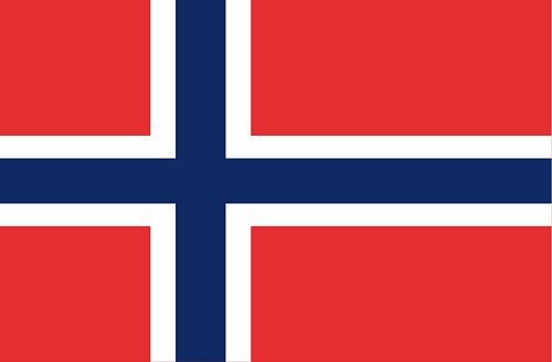 Fahnen Aufkleber Sticker Norwegen
