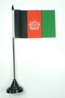 Fahne / Tischflagge Afghanistan 11 x 16 cm Flaggen