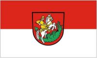 Fahne / Flagge St. Georgen im Schwarzwald 90 x 150 cm