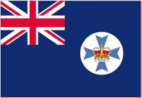 Fahnen Aufkleber Sticker Australien - Queensland
