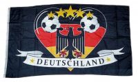 Fahne / Flagge Deutschland Fußball 14 90 x 150 cm