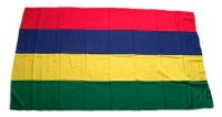 Fahne / Flagge Mauritius 30 x 45 cm