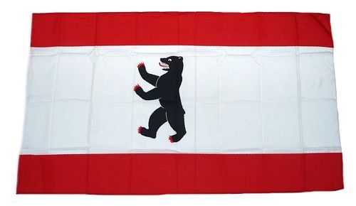 Fahne Berlin 30 x 45 cm Flagge 