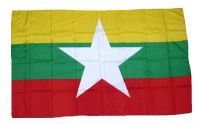 Fahne / Flagge Myanmar 30 x 45 cm
