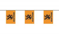 Flaggenkette Holland Oranje 6 m
