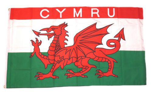 Flagge / Fahne Wales CYMRU Hissflagge 90 x 150 cm