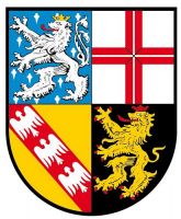 Wappenschild Aufkleber Sticker Saarland