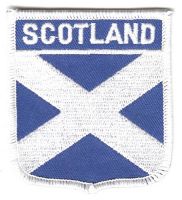 Wappen Aufnäher Fahne Schottland