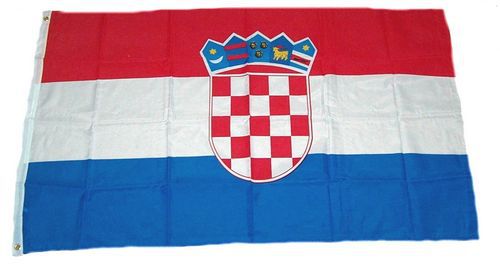 Flagge Fahne Kroatien Hissflagge 150 x 250 cm 