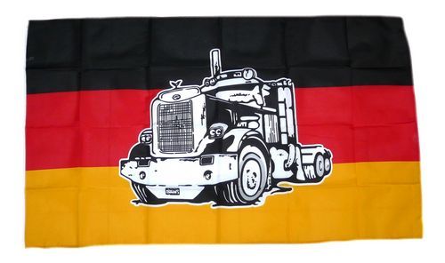 Flagge / Fahne Deutschland Truck LKW 30 x 45 cm