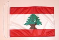 Bootsflagge Libanon 30 x 45 cm