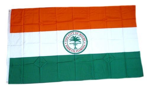 Fahne / Flagge USA - Miami 90 x 150 cm