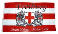 Fahne / Flagge Fußball Freiburg 90 x 150 cm