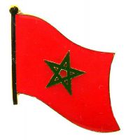Fahnen Pin Marokko Flagge Fahne Anstecknadel
