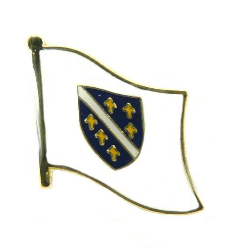Flaggen Pin Bosnien alt